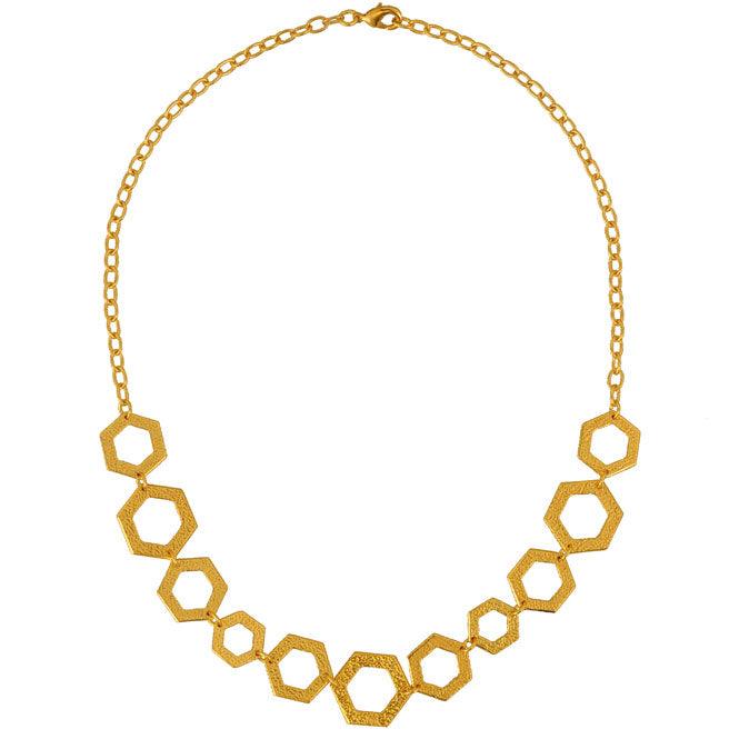 Collar Vuelo de vida dorado - Blumart