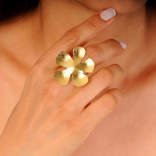 Anillo Flor Edén - Blumart