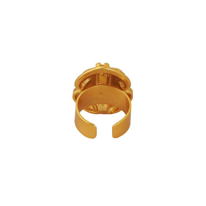 Anillo Rana Lisa una Trenza Tairona - Blumart