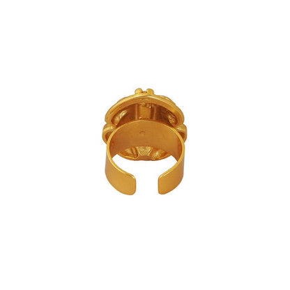 Anillo Rana Lisa una Trenza Tairona - Blumart