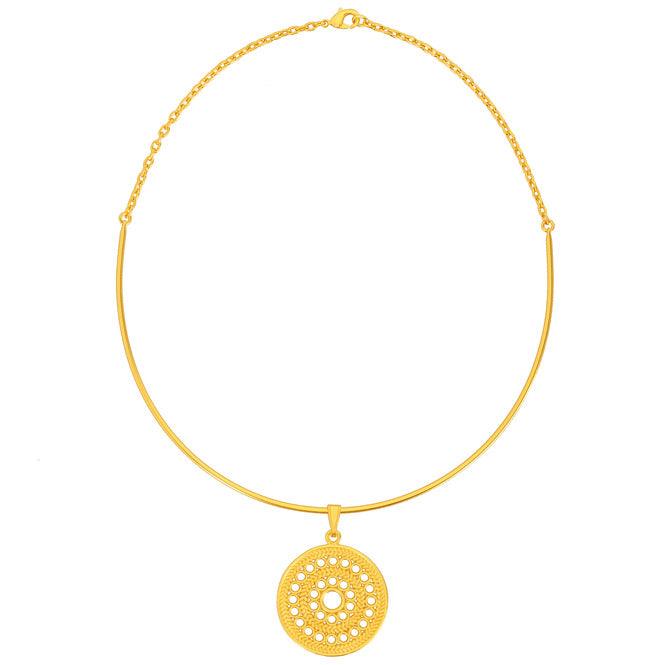 Gargantilla Pectoral Solar Muisca - Blumart