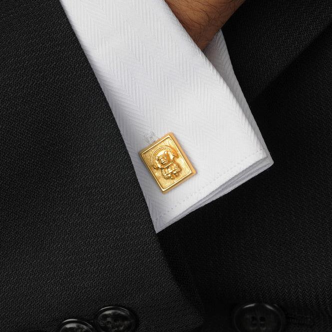 Mancorna Cuadrada Zoomorfo con Aretes Tairona - Blumart