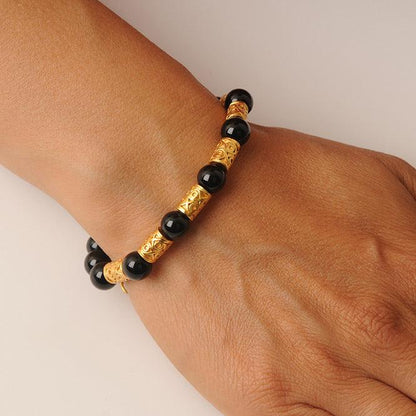 Pulsera Piedra Semipreciosa Onix - Blumart